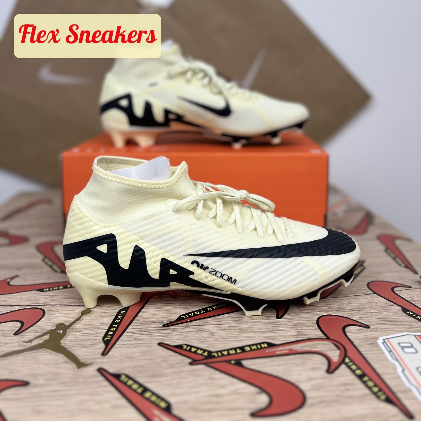 Zoom Superfly 9 Academy FG/MG Lemonade