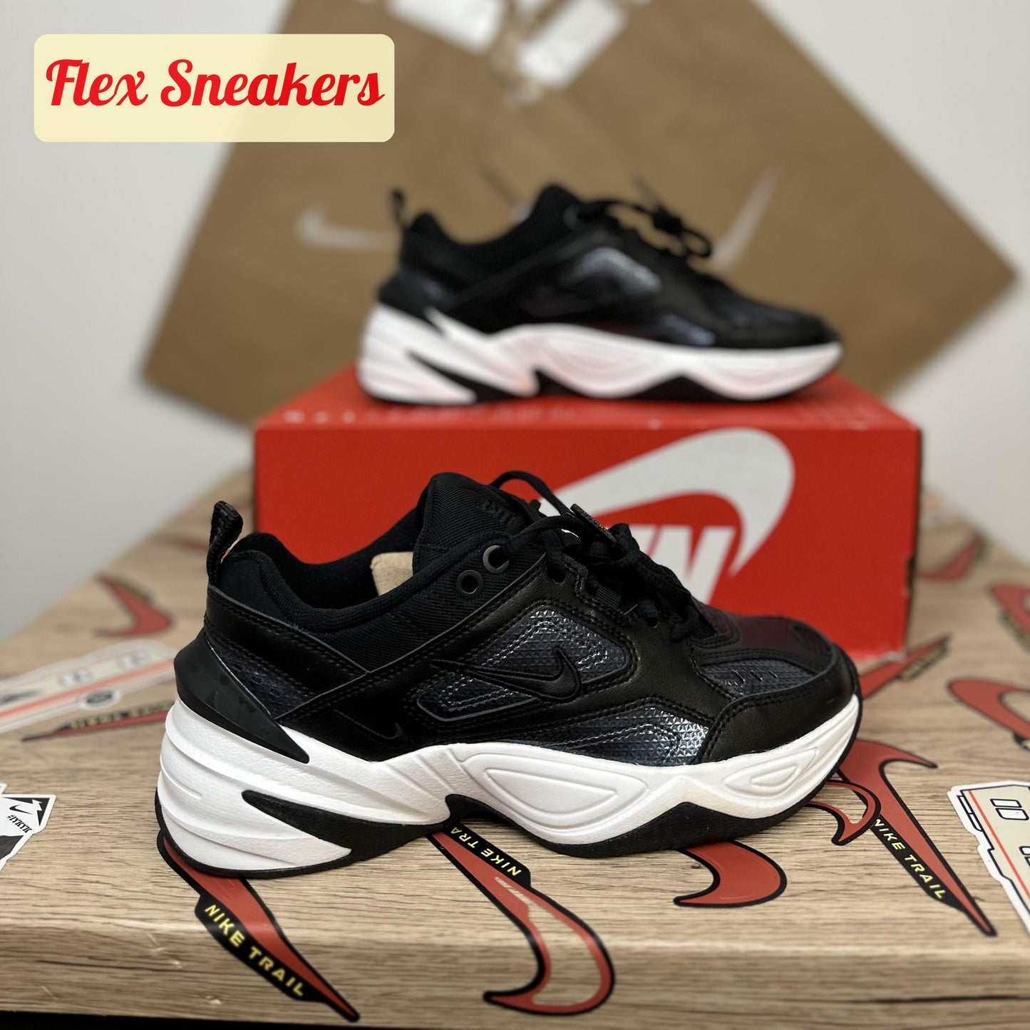 Nike M2K Tekno ESS Black