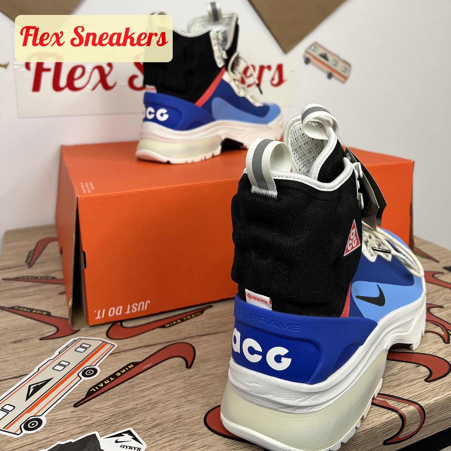 AGC Zoom Gaiadome Gore-Tex Blue