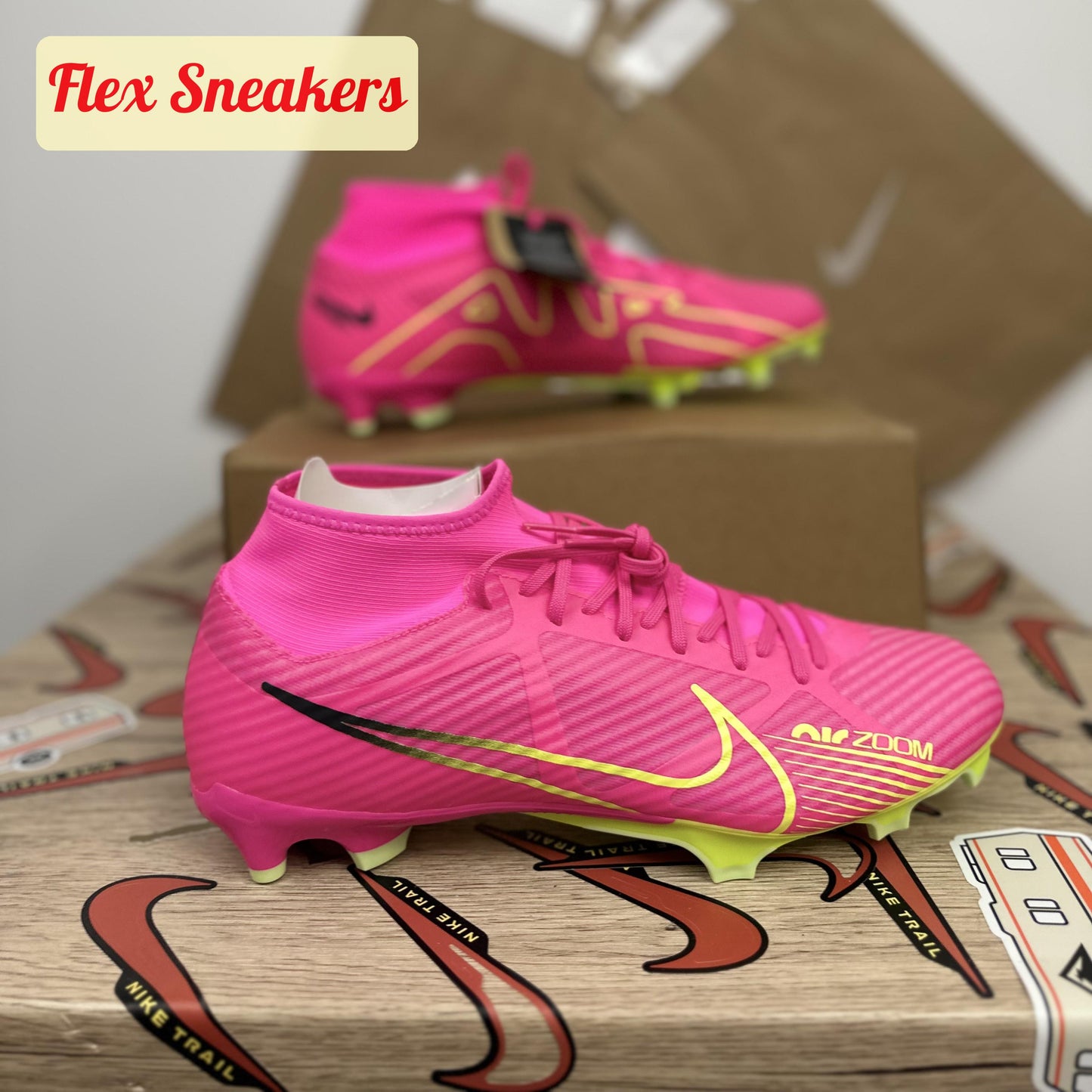 Zoom Superfly 9 Academy FG/MG Pink