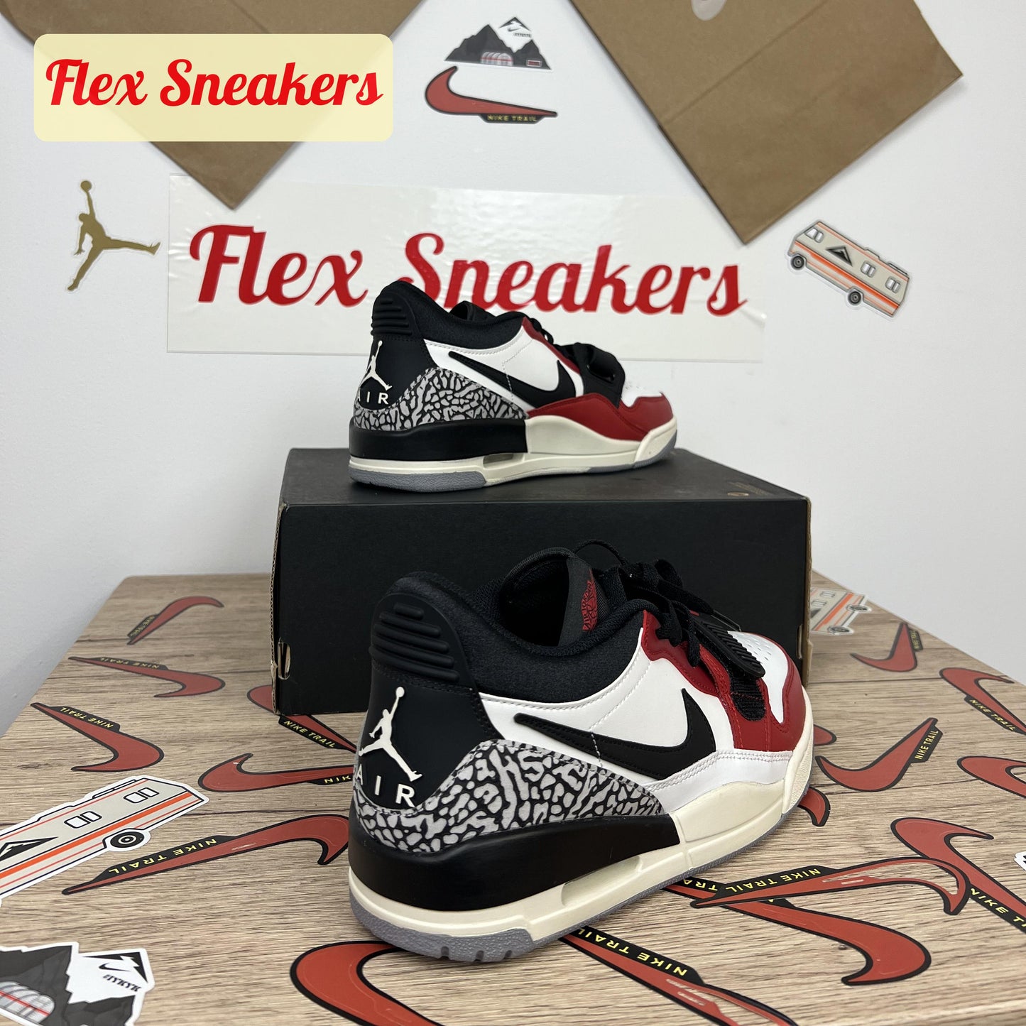 Air Jordan Legacy 312 Low Black/Red