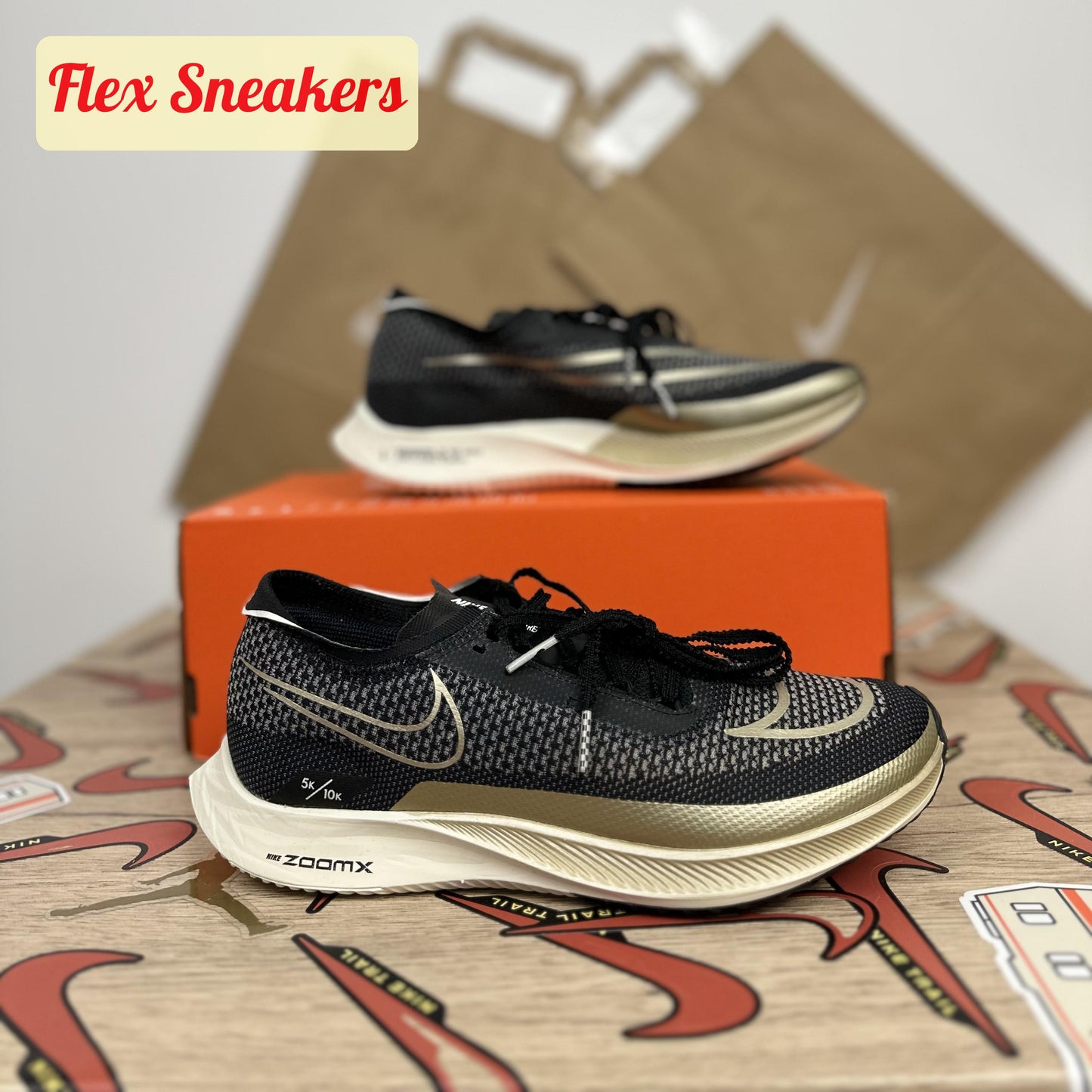 ZoomX Streakfly Black/Gold