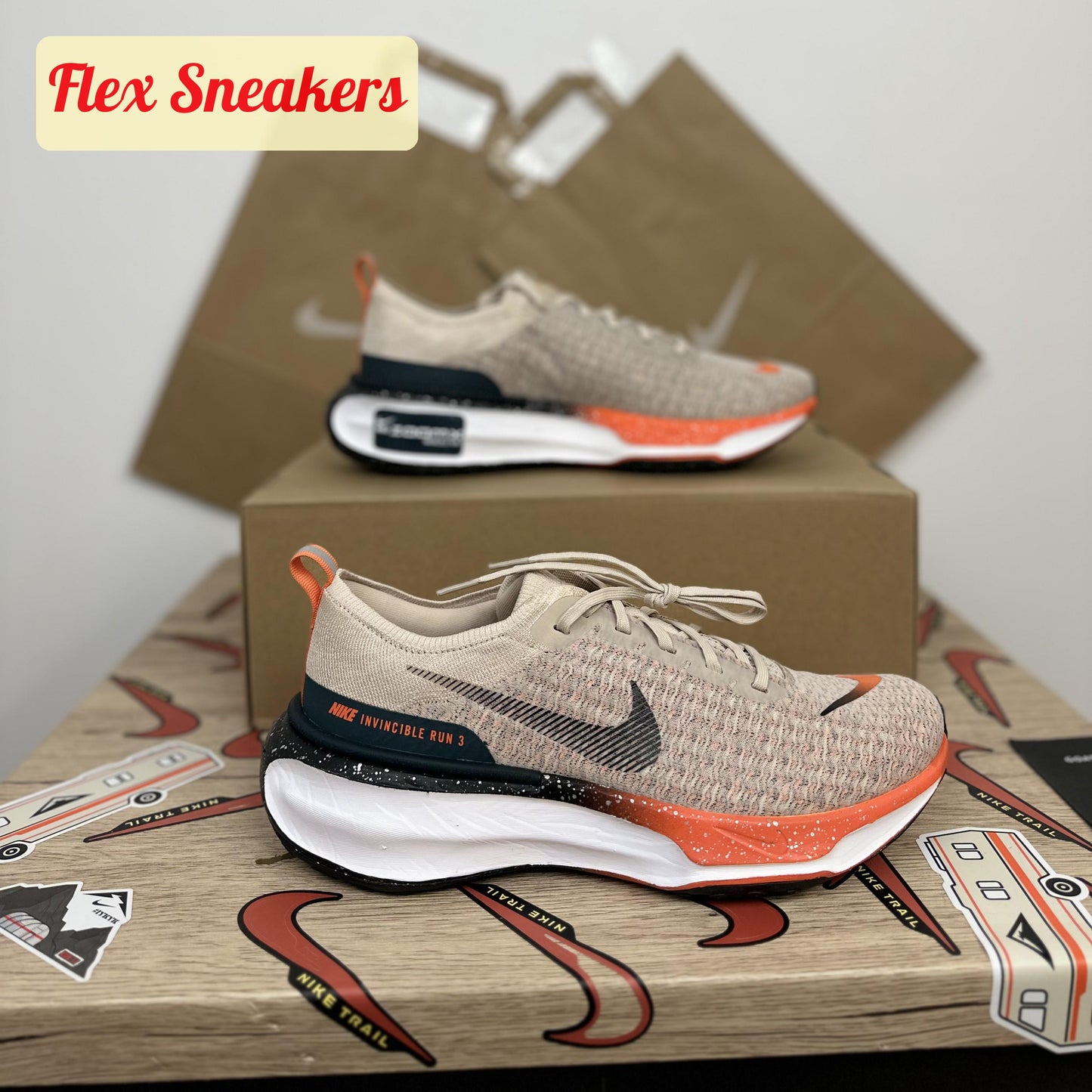 ZoomX Invincible Run FK3 Oatmeal