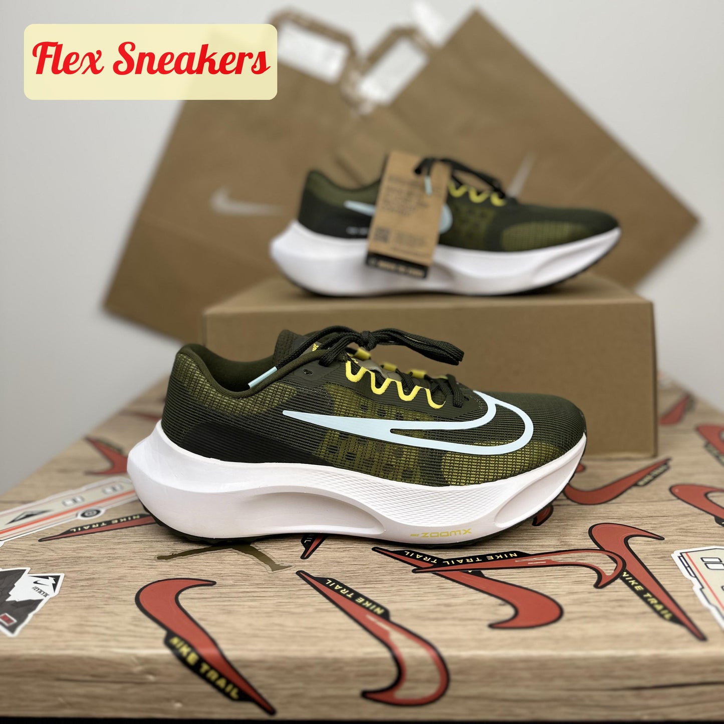 Zoom Fly 5 Cargo-Khaki