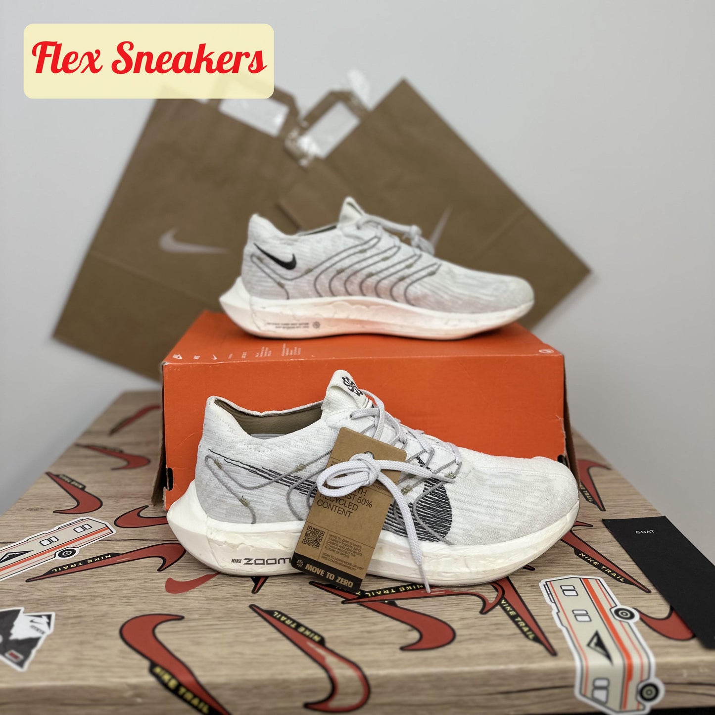 Pegasus Turbo Next Nature White/Iron-Grey