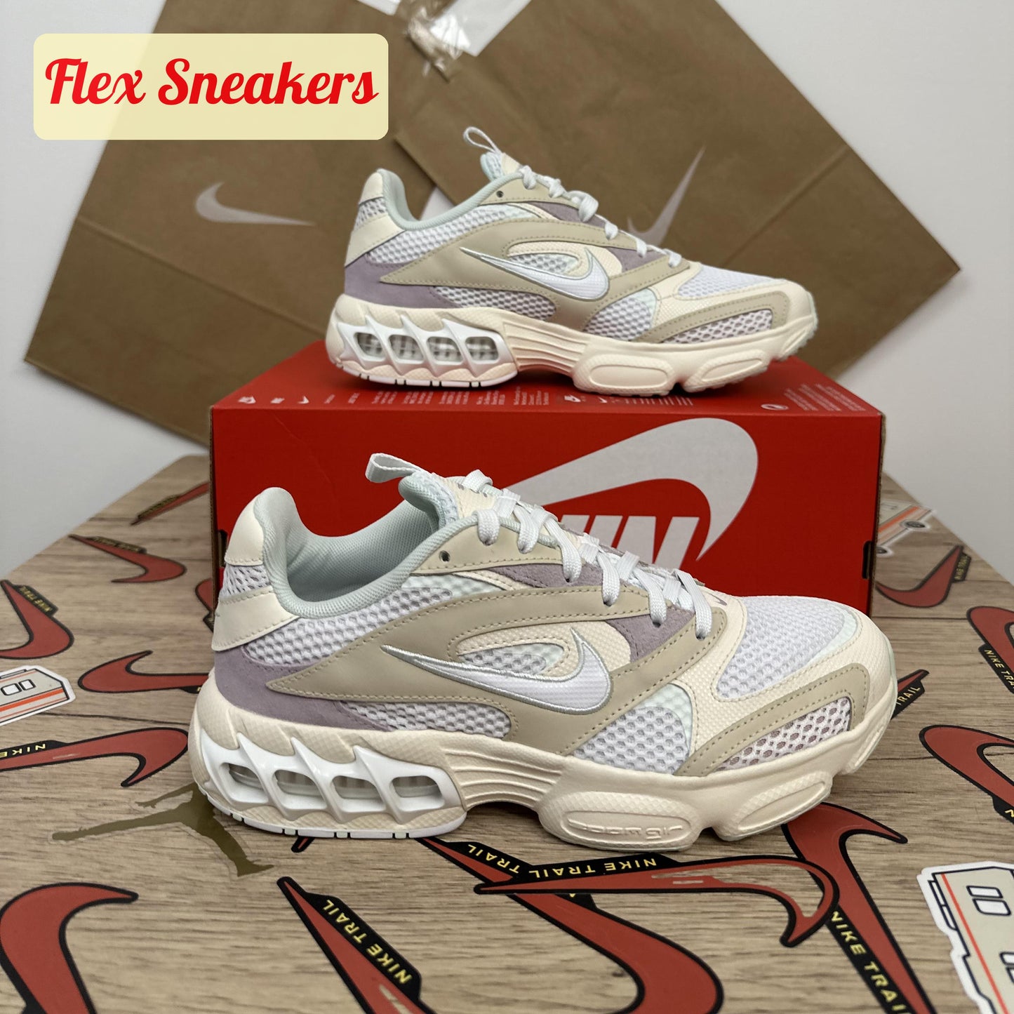 W Zoom Air Fire Pearl-White