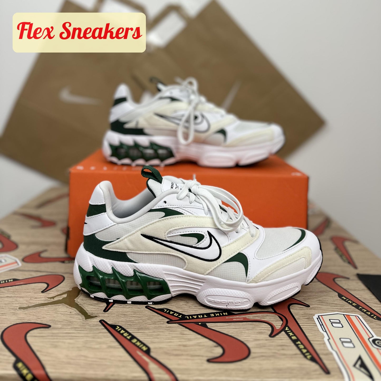 W Zoom Air Fire White/Black