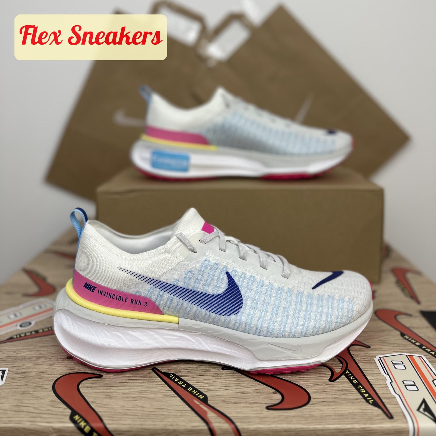 ZoomX Invincible Run FK 3 Royal Blue