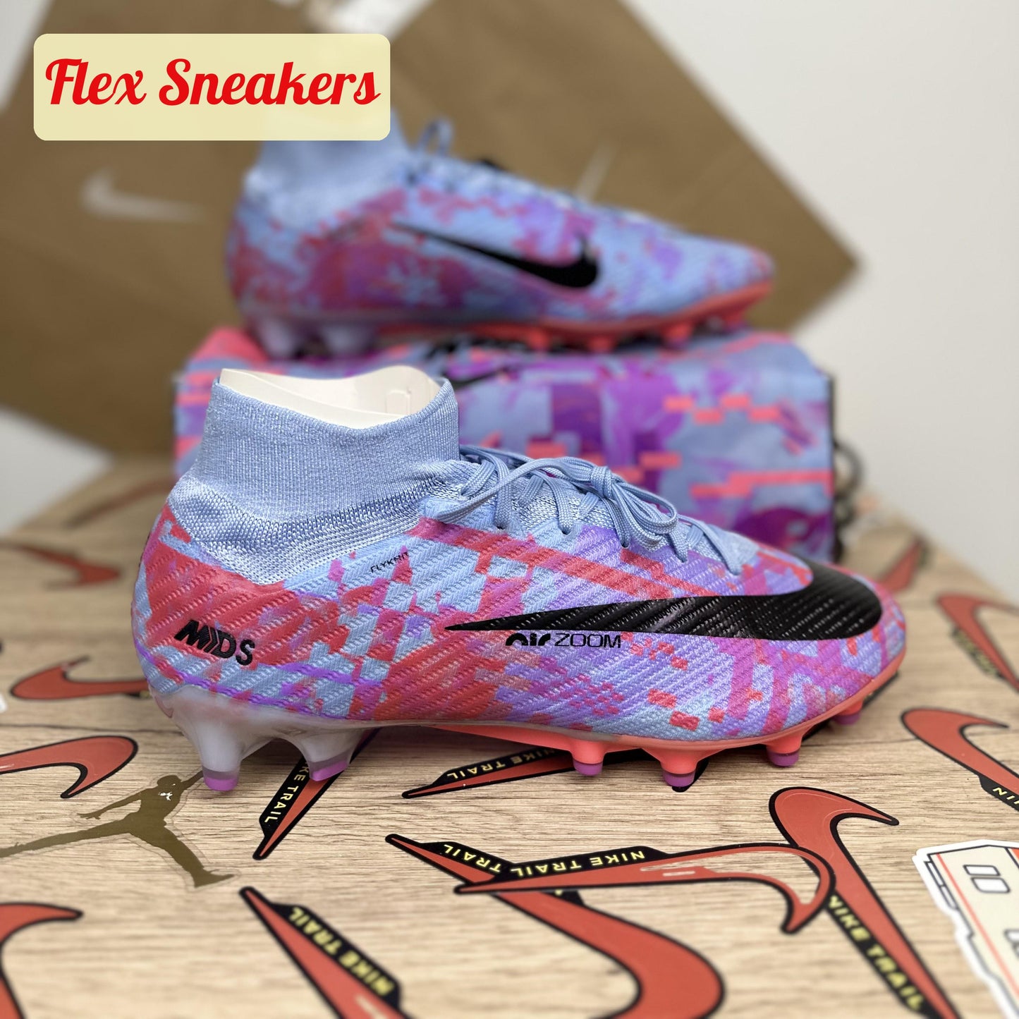 ZM Superfly 9 MDS Elite AG-Pro Blue/Pink