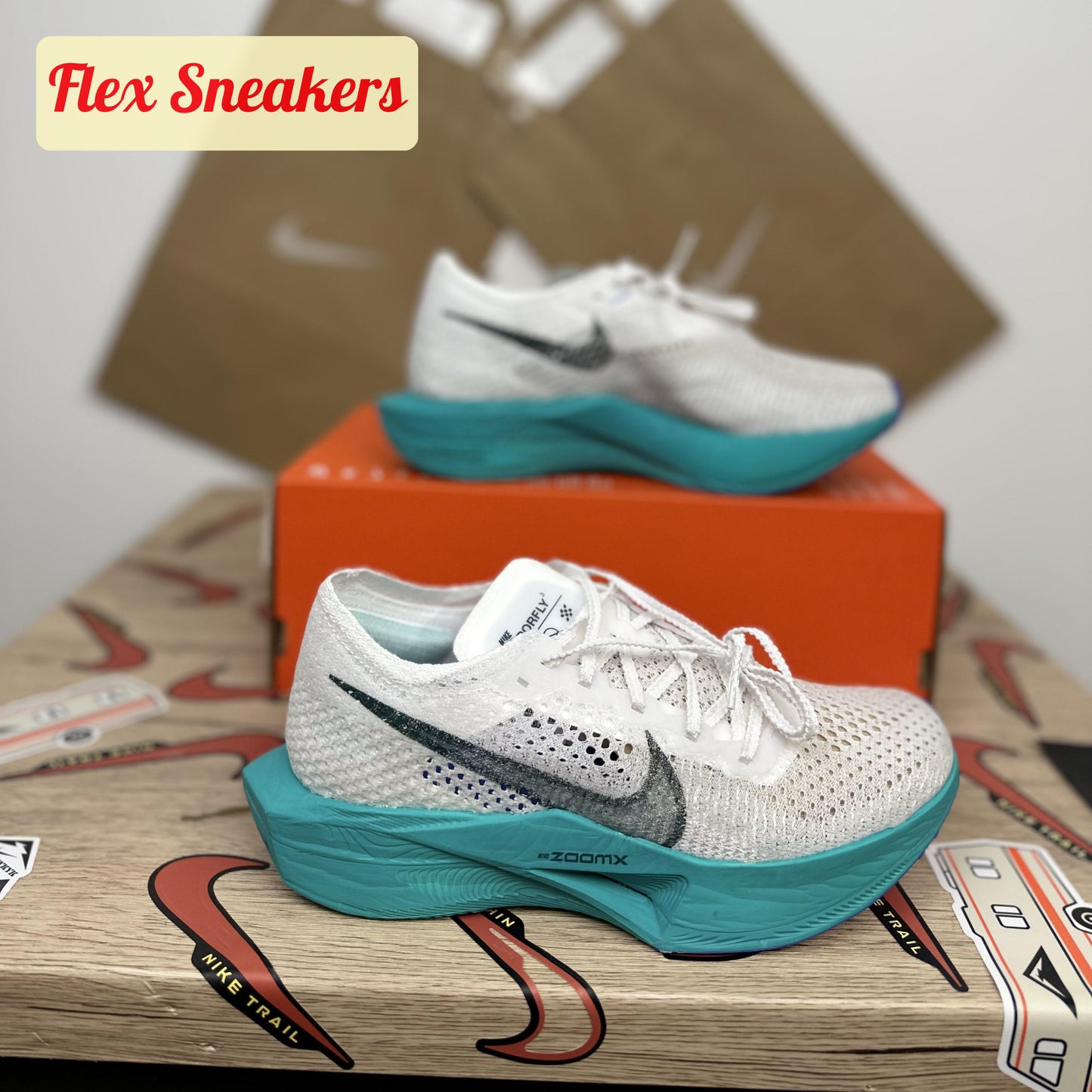 ZoomX Vaporfly Next% 3 Deep-Jungle