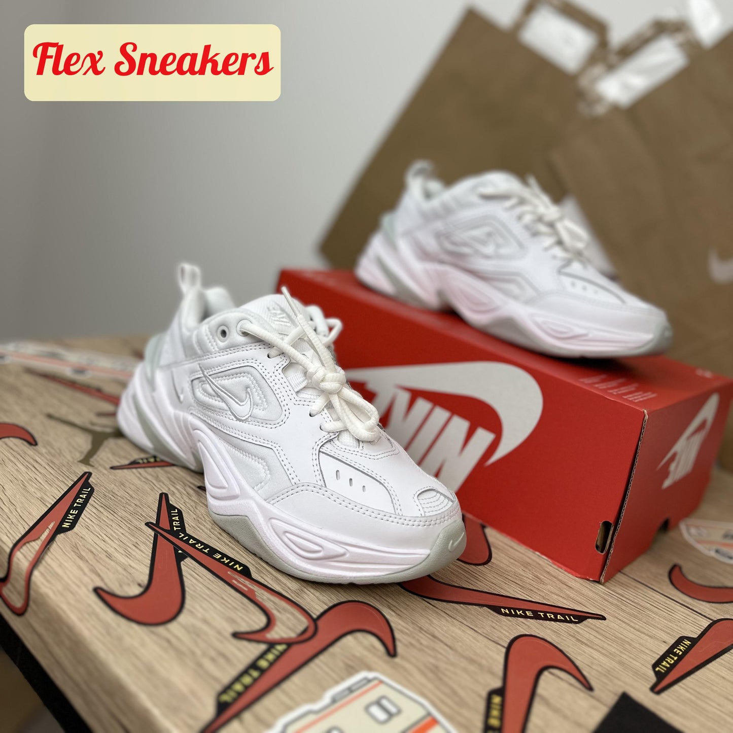 Nike M2K Tekno Pure-Platinum