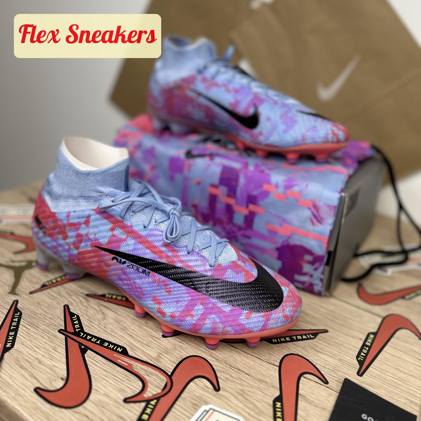 ZM Superfly 9 MDS Elite AG-Pro Blue/Pink