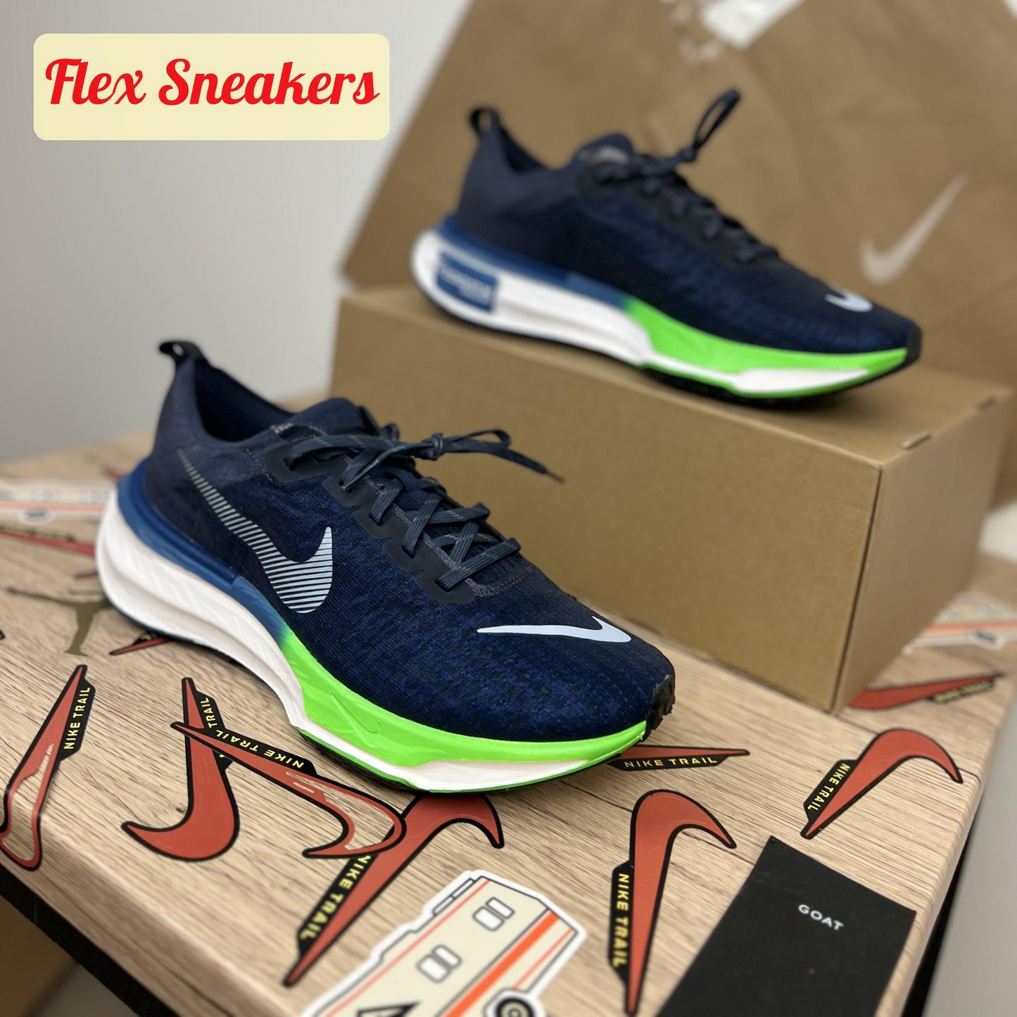 ZoomX Invincible Run FK 3 Thunder-Blue