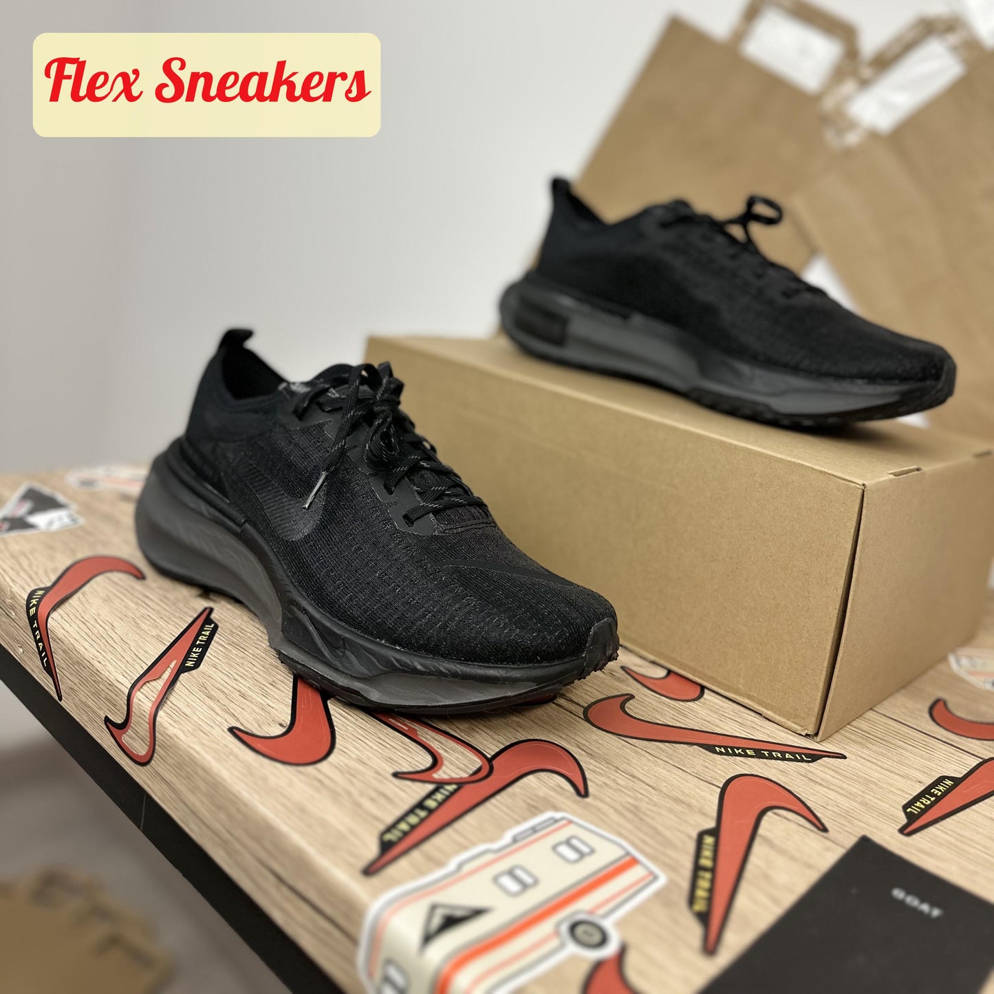 ZoomX Invincible Run FK 3 Black