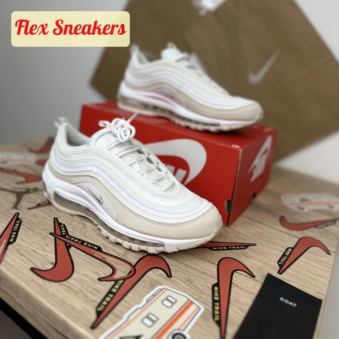 Air Max 97 (GS) Summit-White