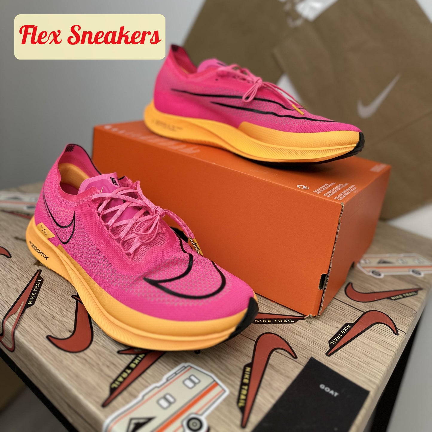 ZoomX Streakfly Hyper-Pink
