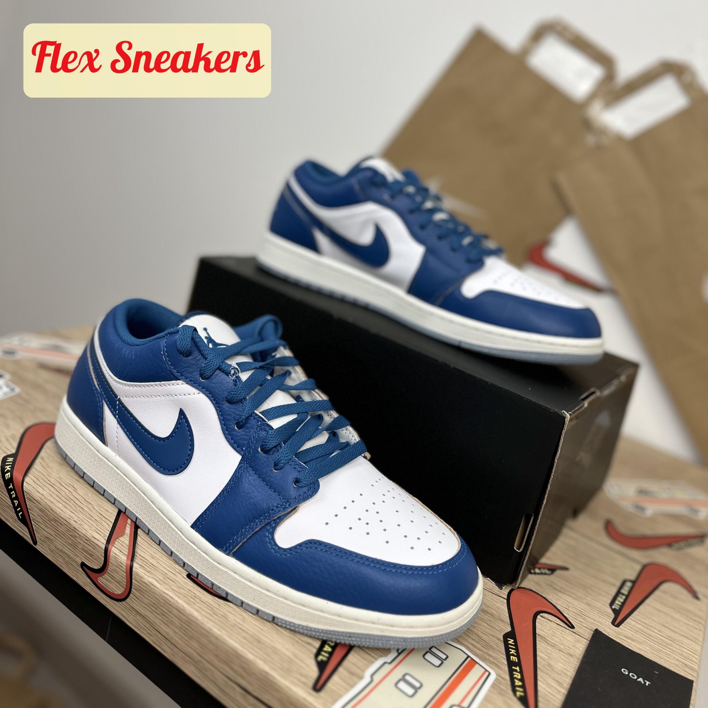 Air Jordan 1 Low SE Industrial-Blue