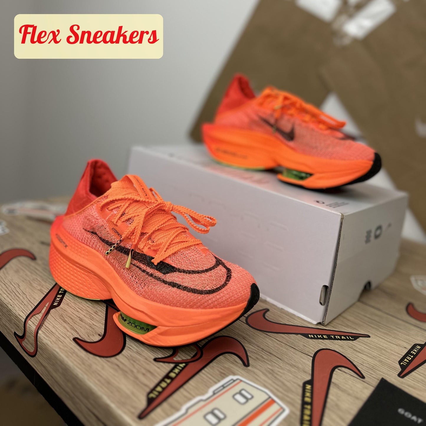 Air Zoom Alphafly Next% 2 Orange/Black