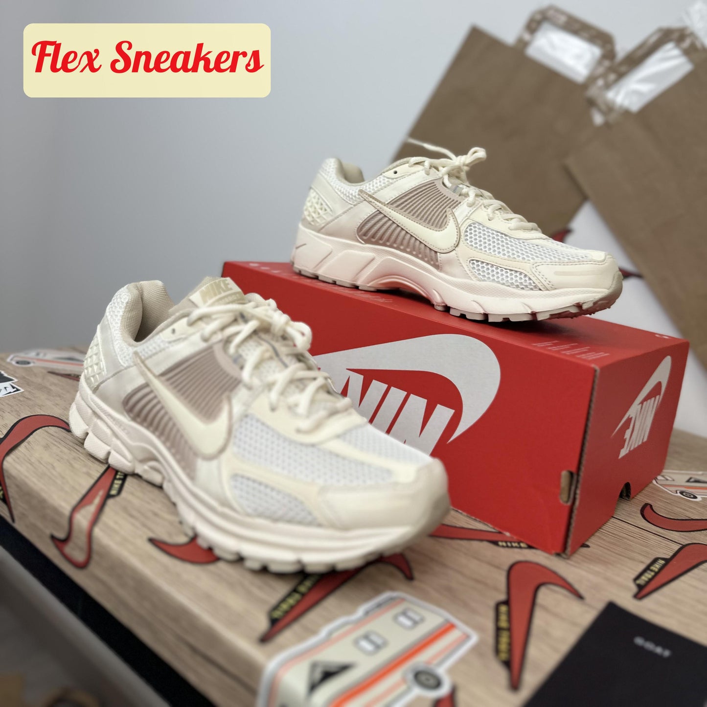 Zoom Vomero 5 Pale-Ivory