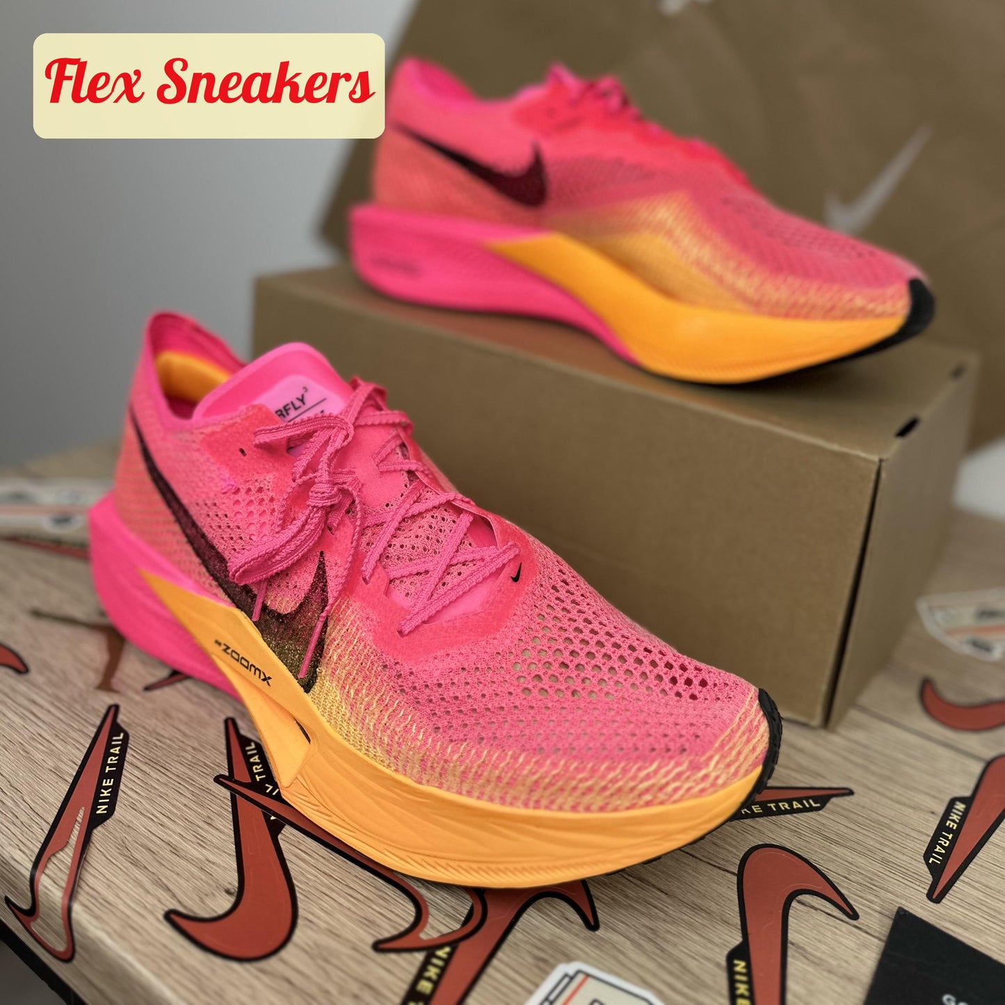 ZoomX Vaporfly Next% 3 Hyper-Pink