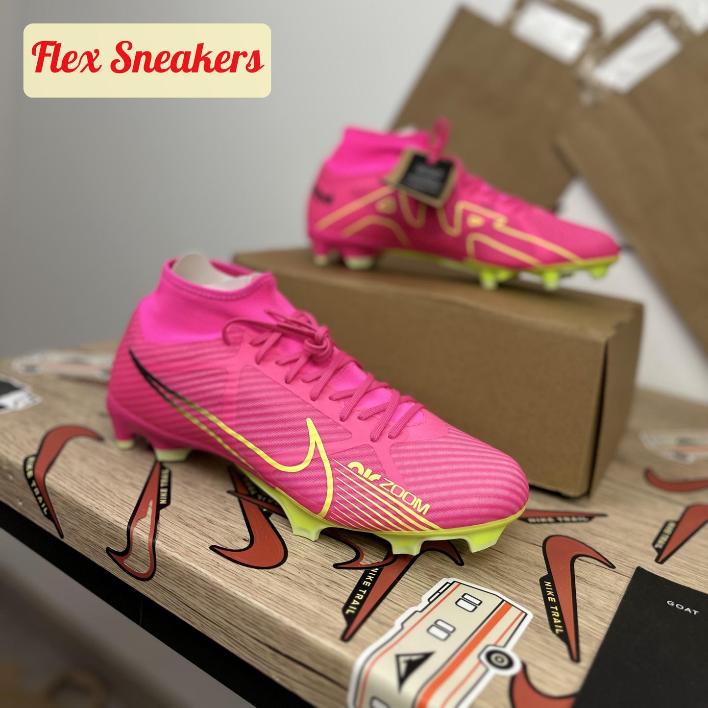 Zoom Superfly 9 Academy FG/MG Pink