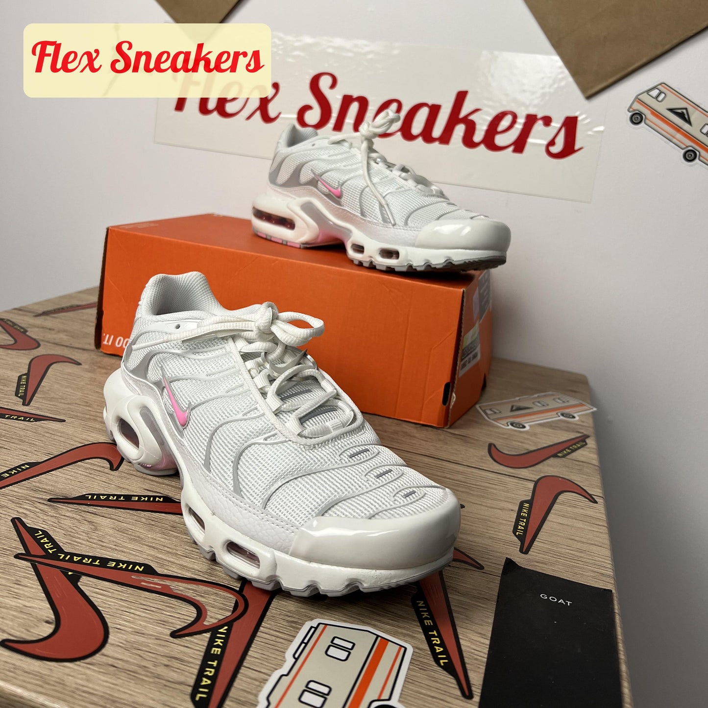 Air Max Plus Summit-White/Pink