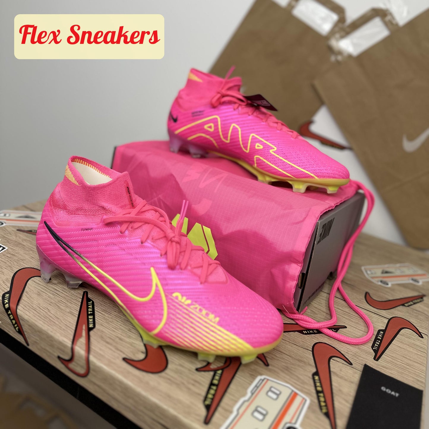 Zoom Superfly 9 Elite FG Pink