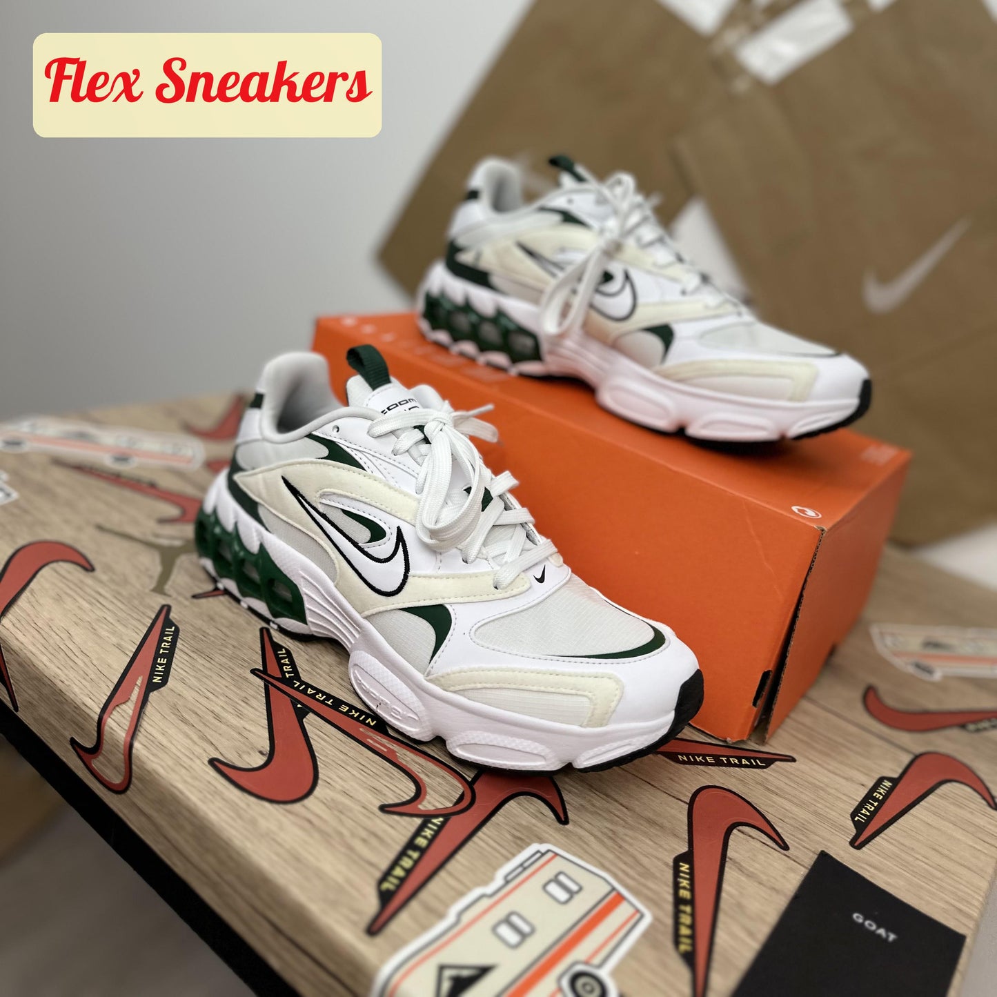 W Zoom Air Fire White/Black