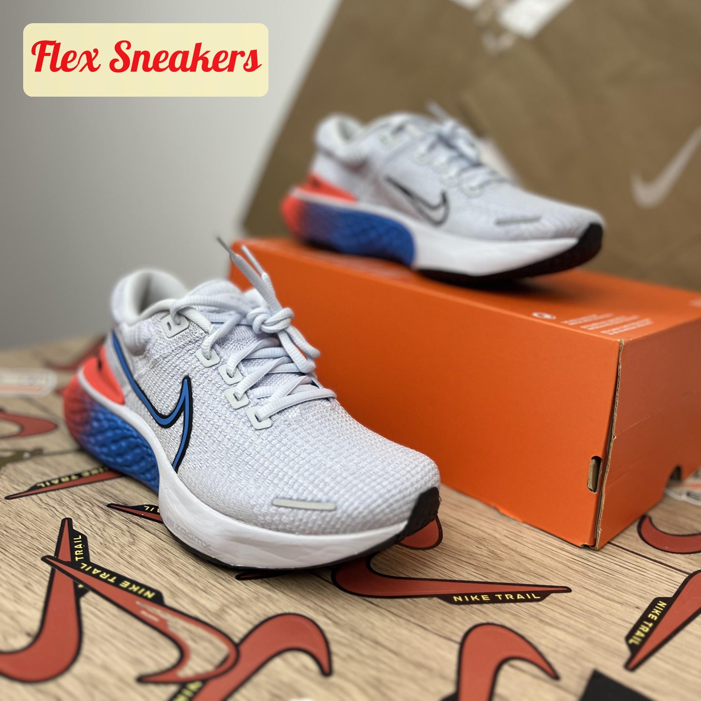 W ZoomX Invincible Run FK 2 Grey