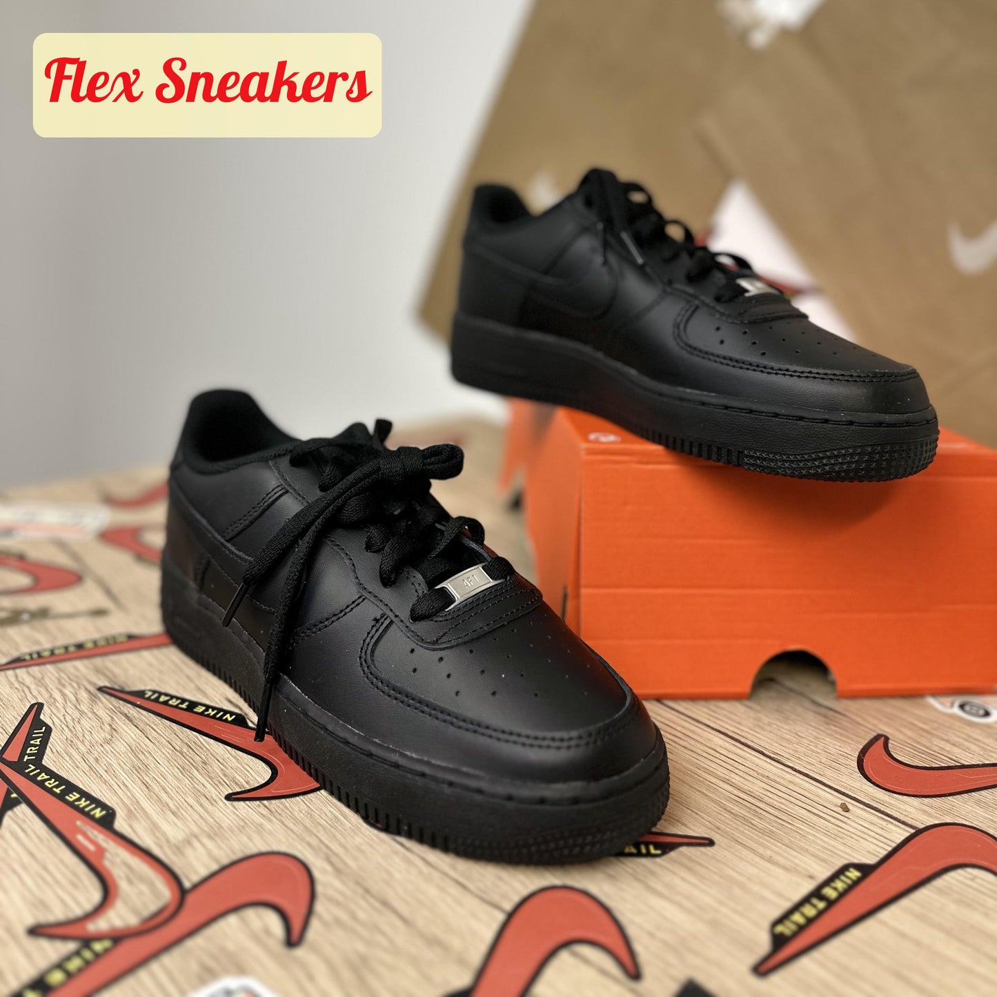 Air Force 1 LE (GS) Black