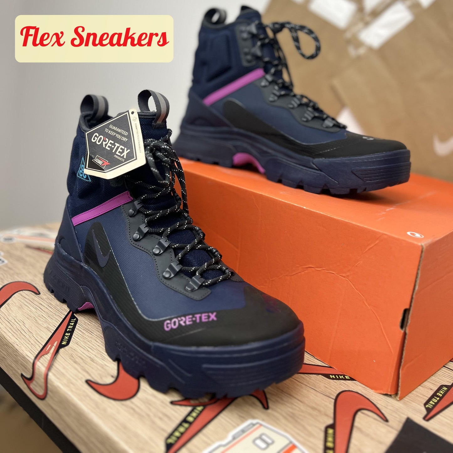 ACG Zoom Gaiadome Gore-Tex Obsidian/Nebula