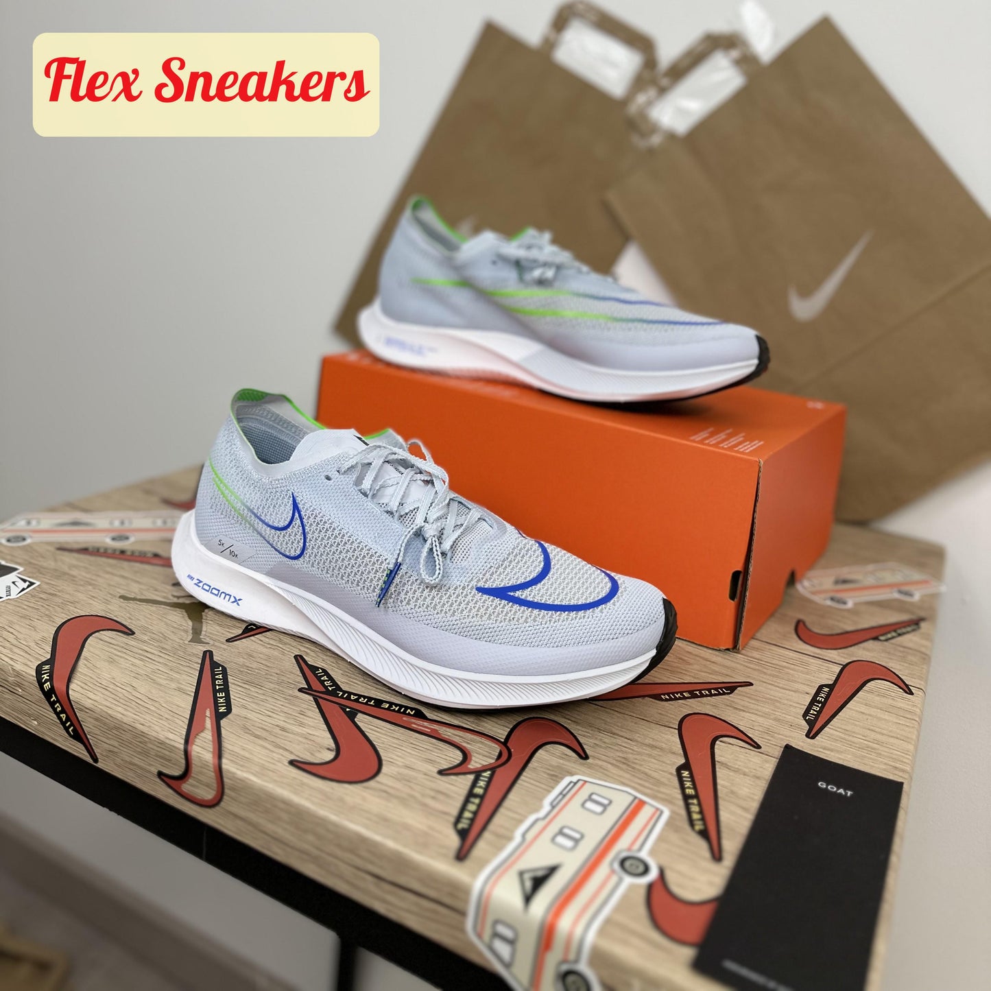 ZoomX Streakfly Grey/Green