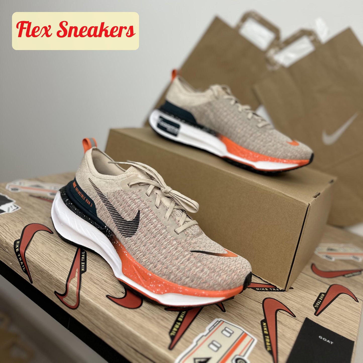 ZoomX Invincible Run FK3 Oatmeal