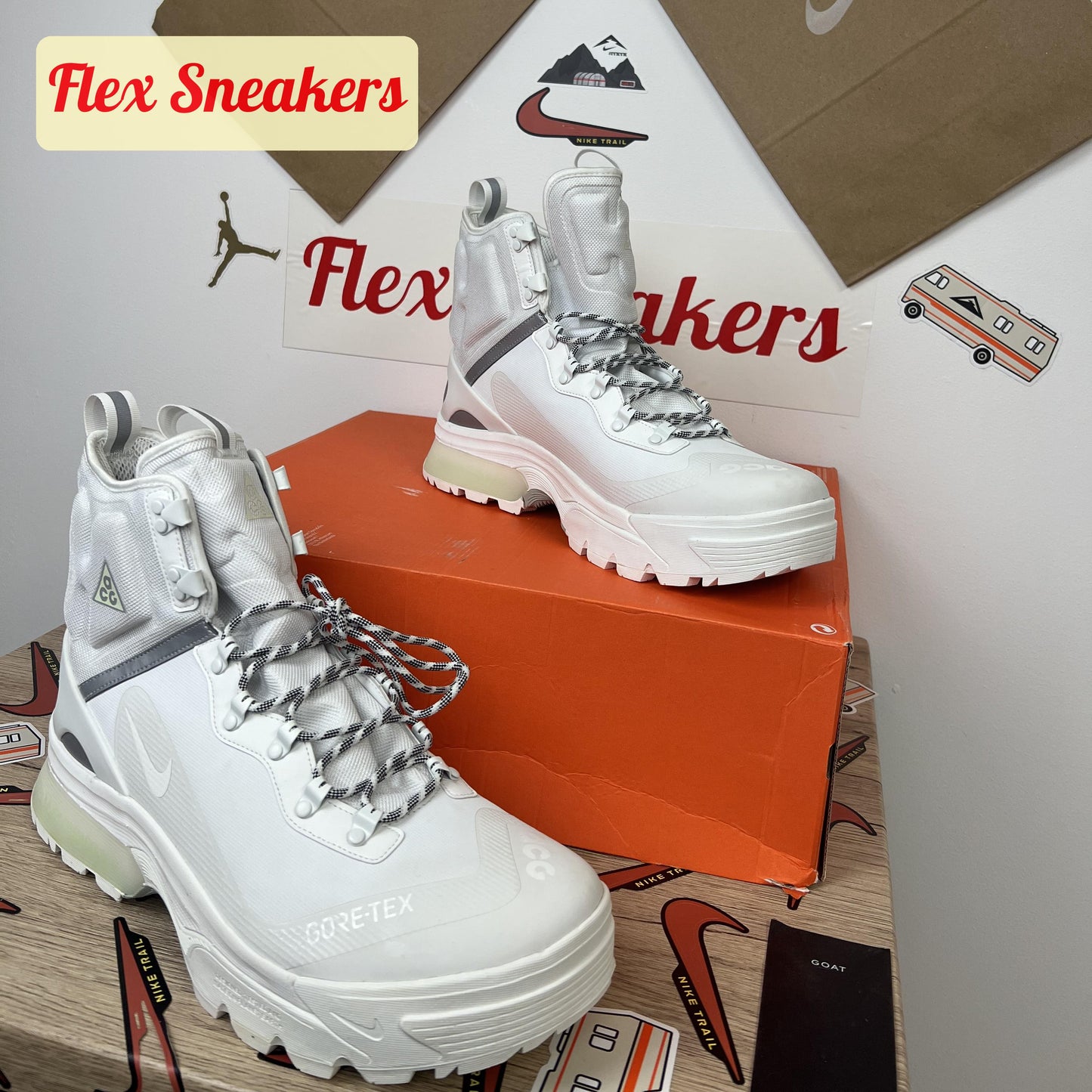 AGC Zoom Gaiadome Gore-Tex White