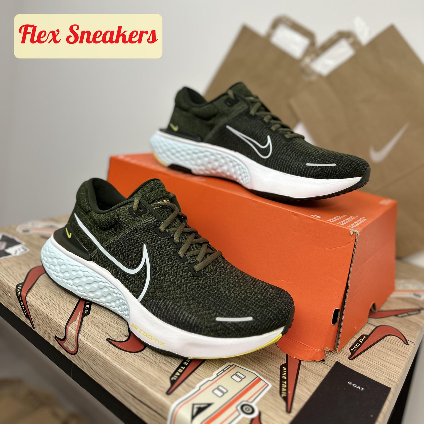ZoomX Invincible Run FK 2 Rough/Green