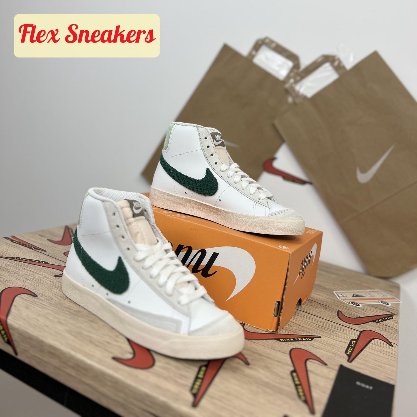 W Blazer Mid '77 Vintage Summit-White