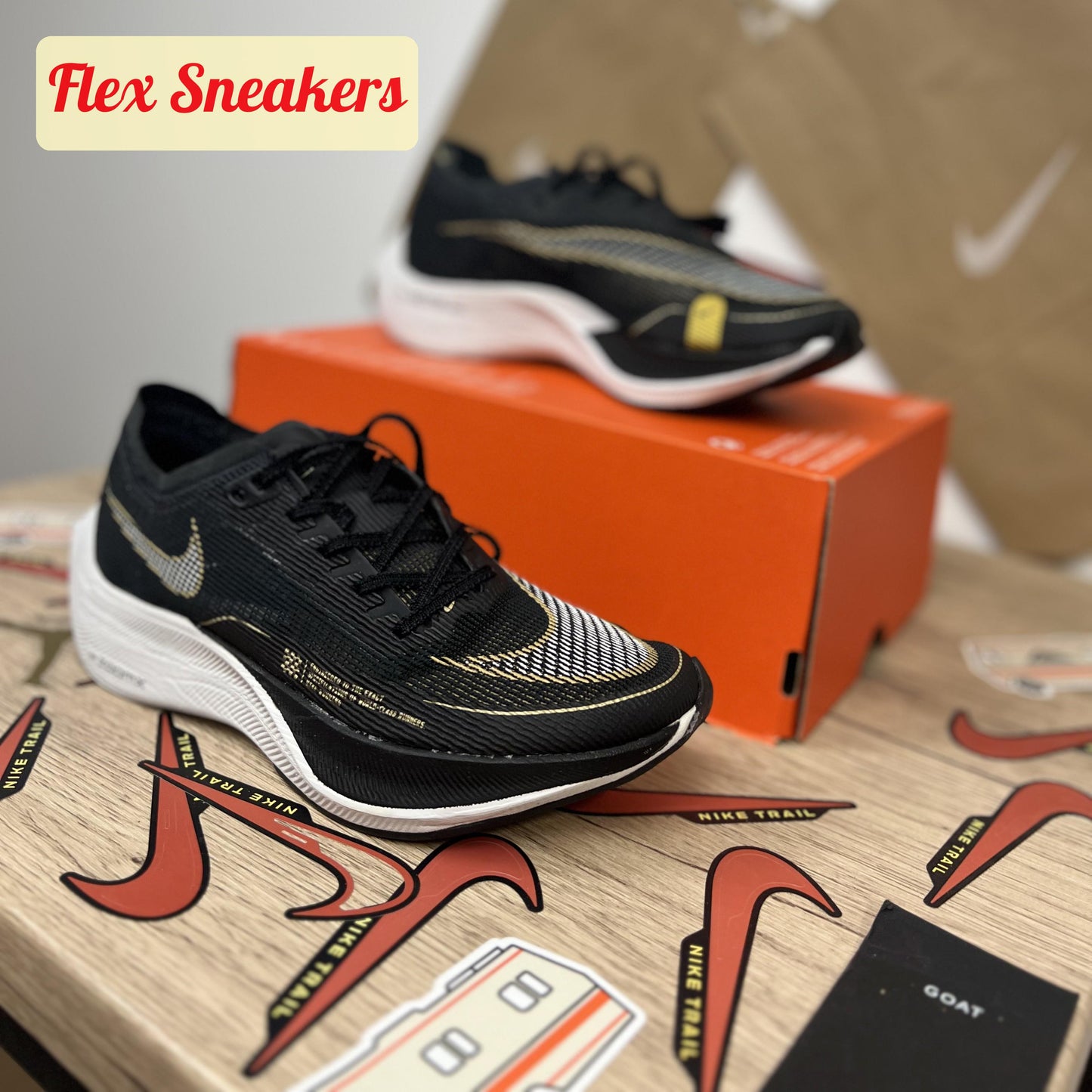 ZoomX Vaporfly Next% 2 Black/Metallic-Gold