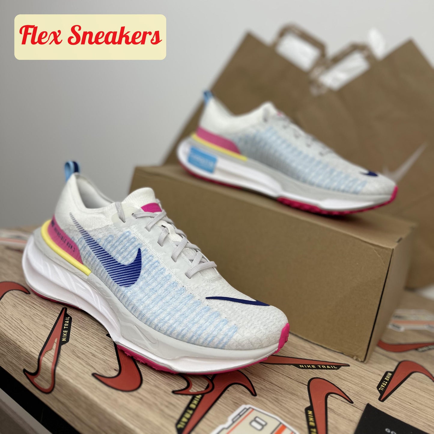 ZoomX Invincible Run FK 3 Royal Blue