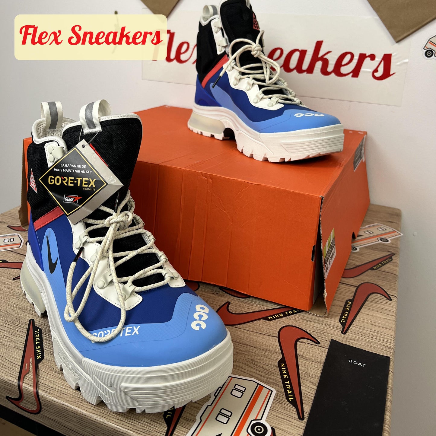 AGC Zoom Gaiadome Gore-Tex Blue