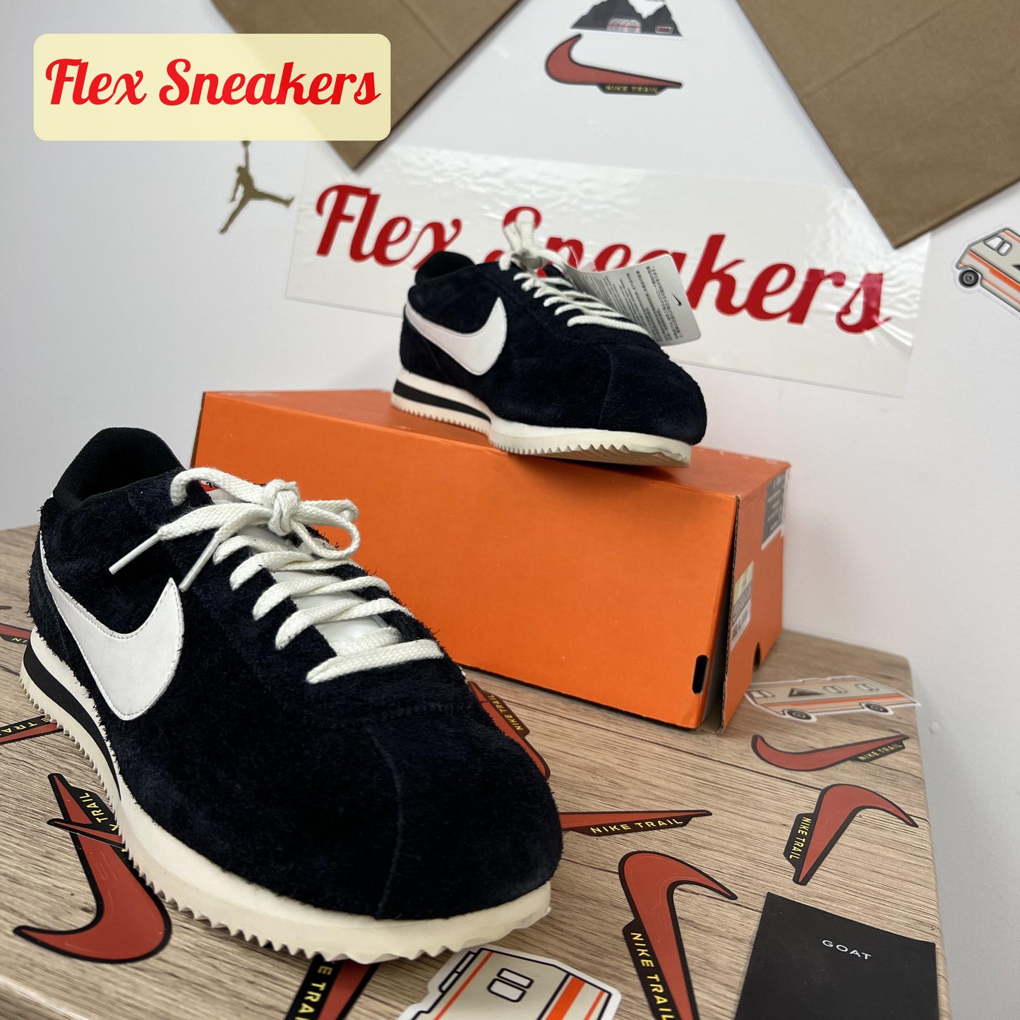 Cortez Vintage Black/White
