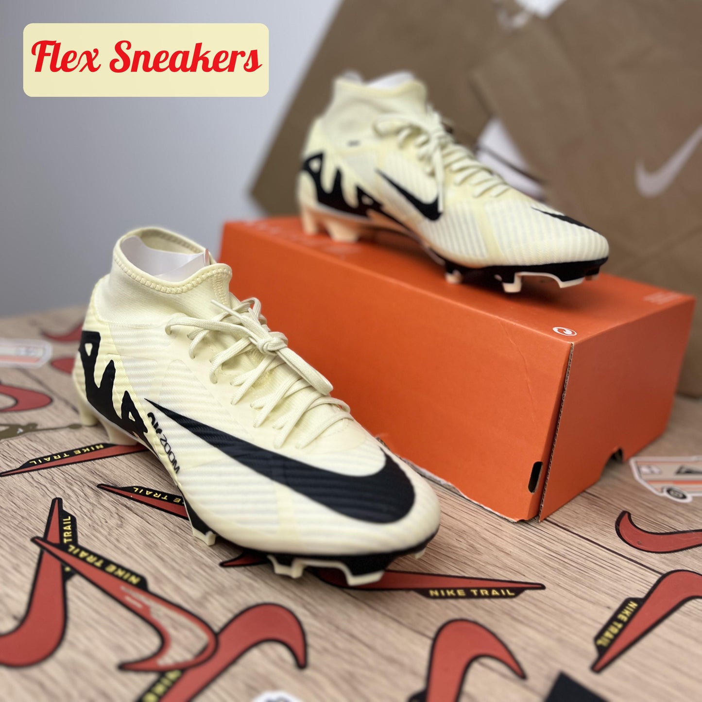 Zoom Superfly 9 Academy FG/MG Lemonade