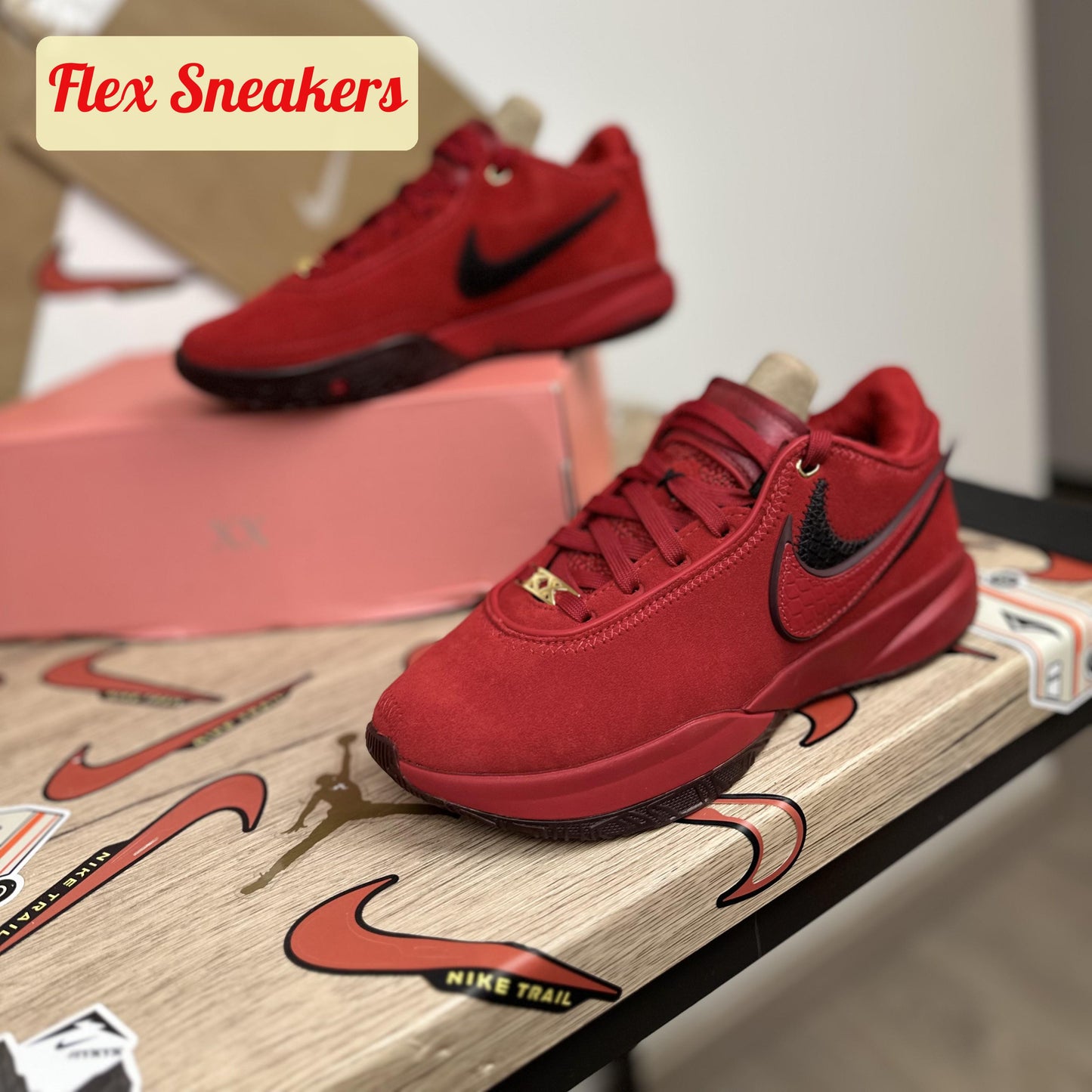 LeBron XX University-Red