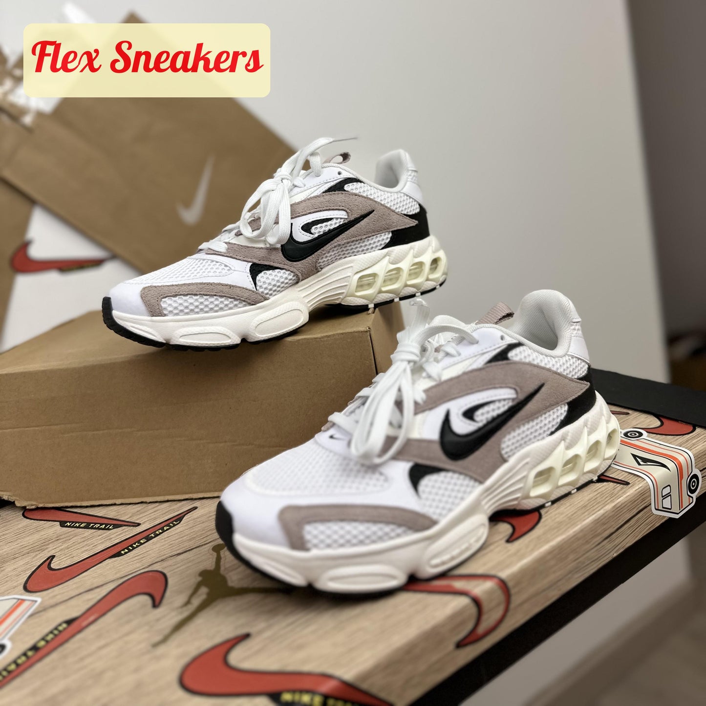 Air Zoom Fire White/Sail