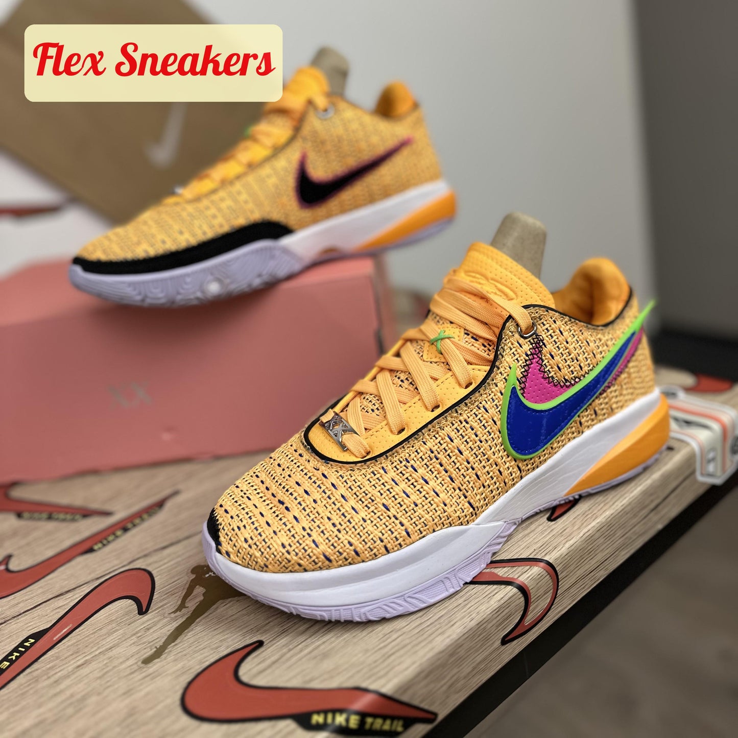 LeBron XX Laser-Orange