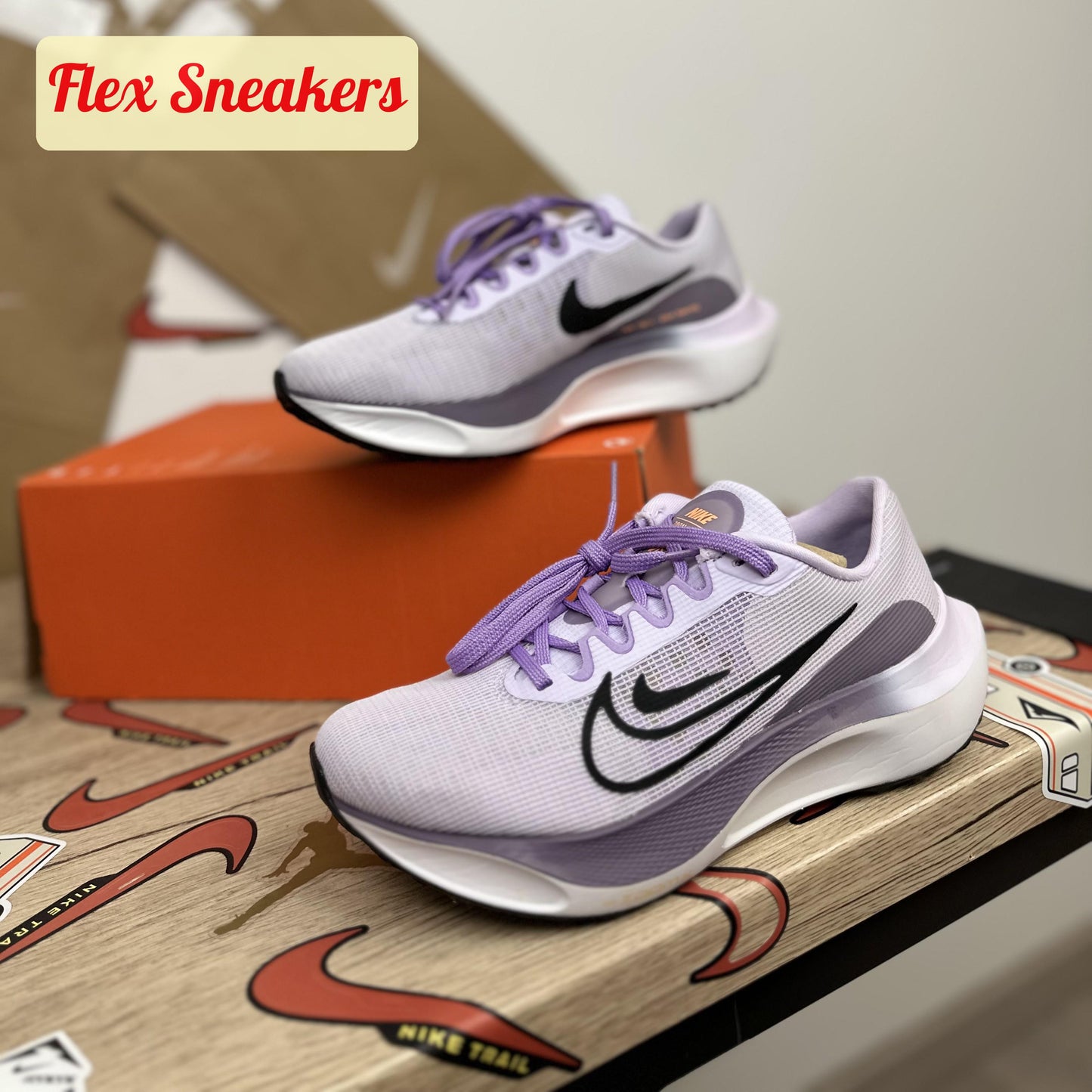 Zoom Fly 5 Barely-Grape