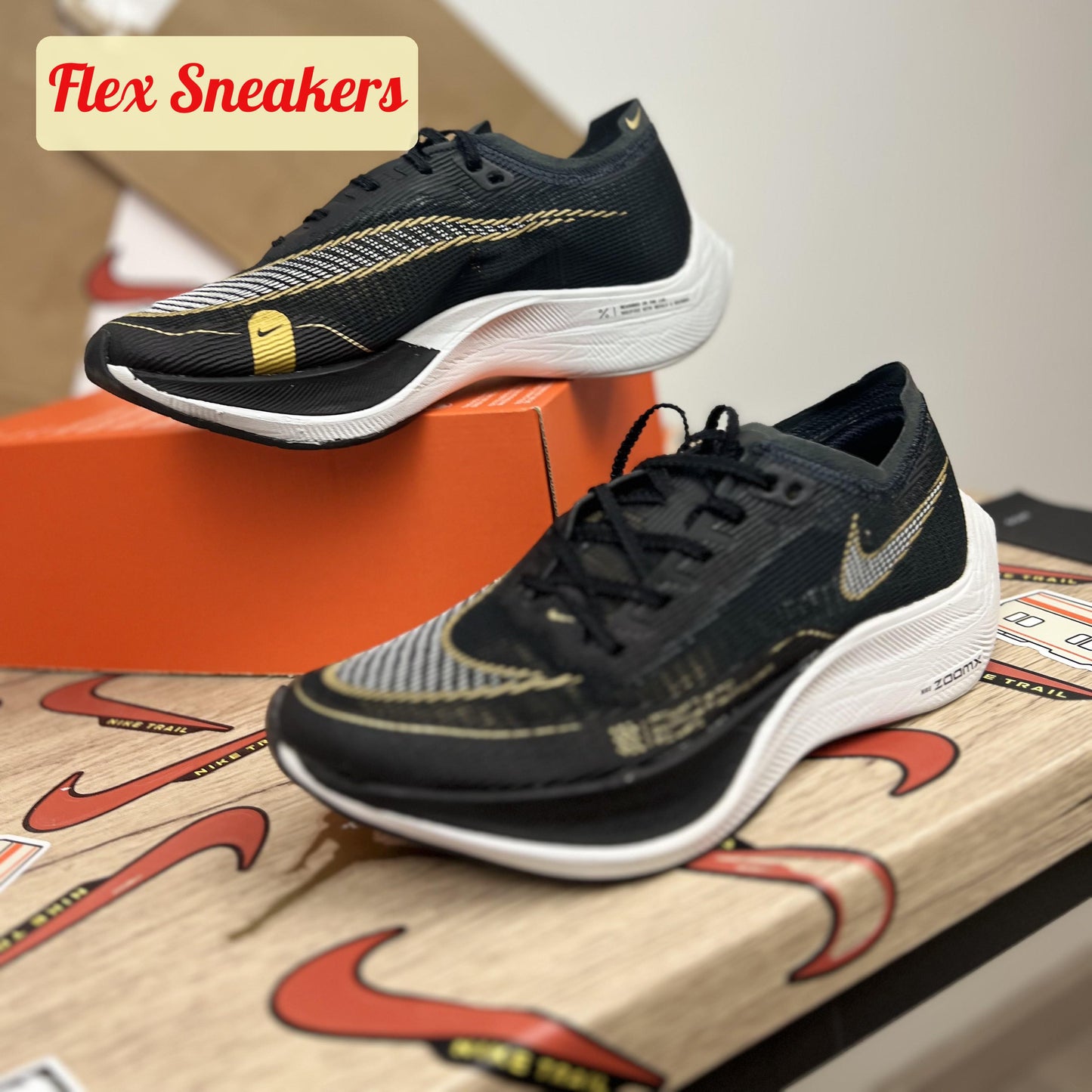 ZoomX Vaporfly Next% 2 Black/Metallic-Gold