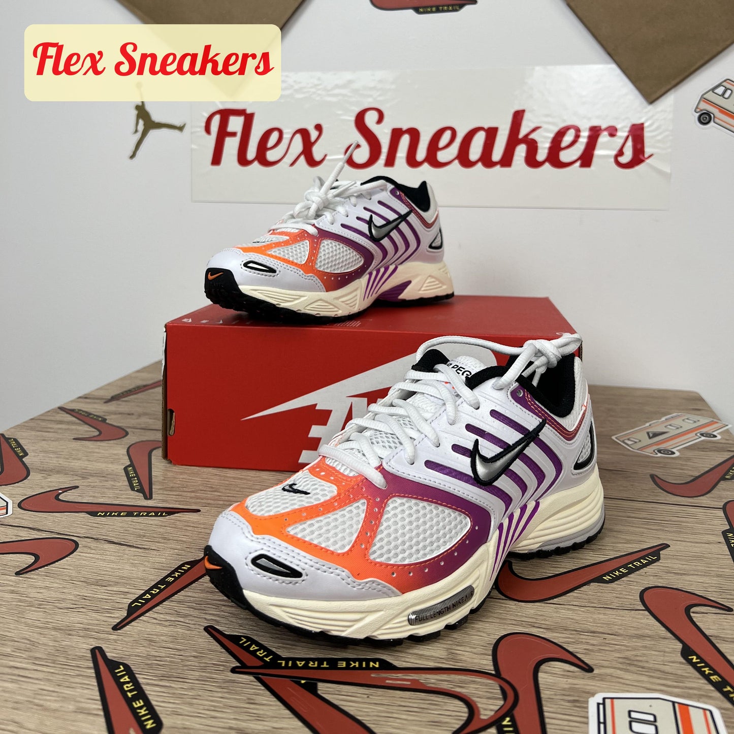 Air Pegasus 2005 White-Orange