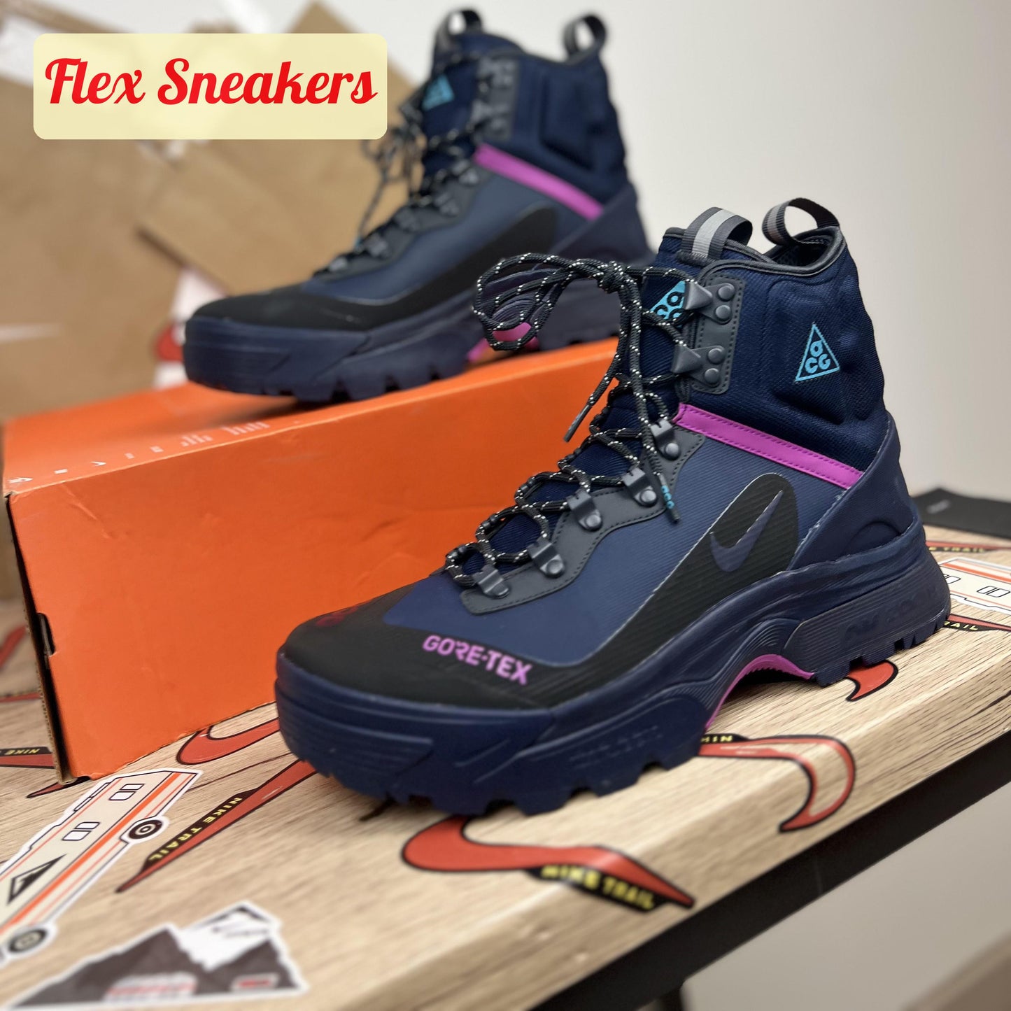 ACG Zoom Gaiadome Gore-Tex Obsidian/Nebula