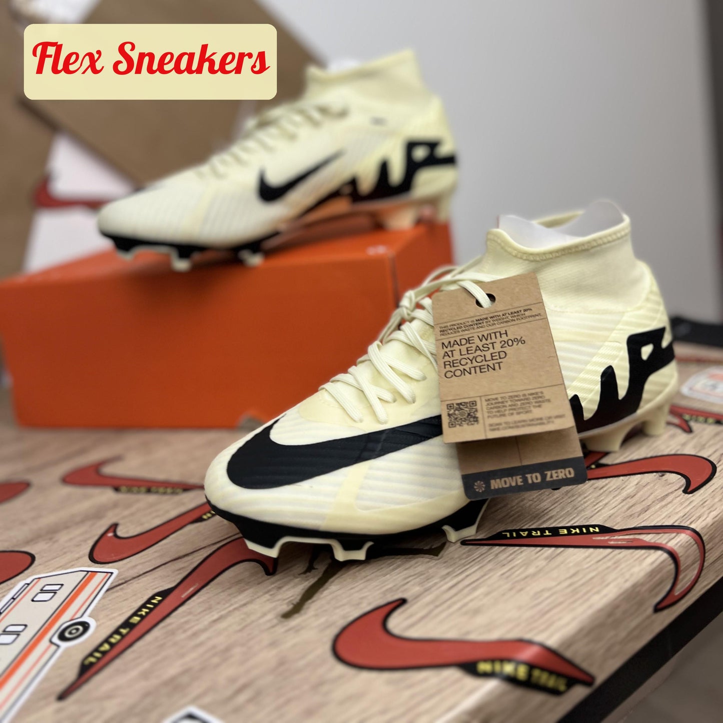 Zoom Superfly 9 Academy FG/MG Lemonade