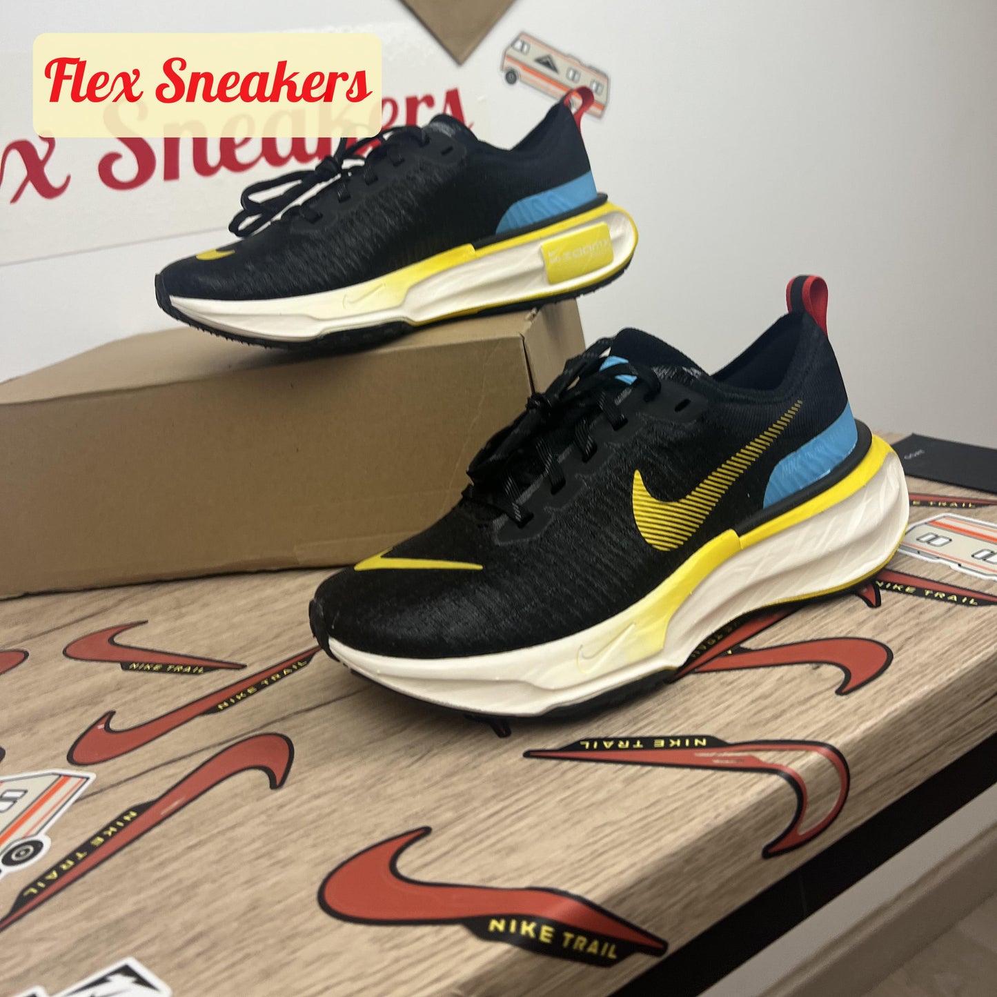 ZoomX Invincible Run FK 3 Black/Yellow